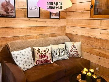 Location de vacances pour 7 personnes, avec jardin et vue dans Station du Grand Puy