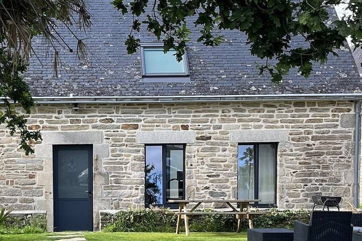 Location de vacances pour 7 personnes, avec Jardin dans Plage Kerambigorn