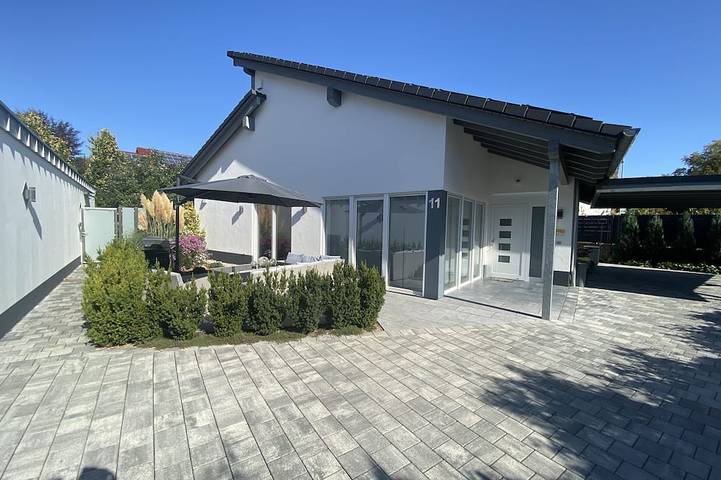 Ferienhaus für 6 Personen, mit Terrasse und Garten
