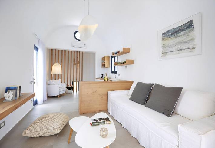 Ferienhaus für 2 Personen, mit Meerblick und Balkon sowie Garten auf Santorin - 2