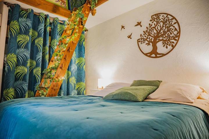 Gîte pour 3 personnes, avec Terrasse ainsi que Jardin et Vue dans Richarville