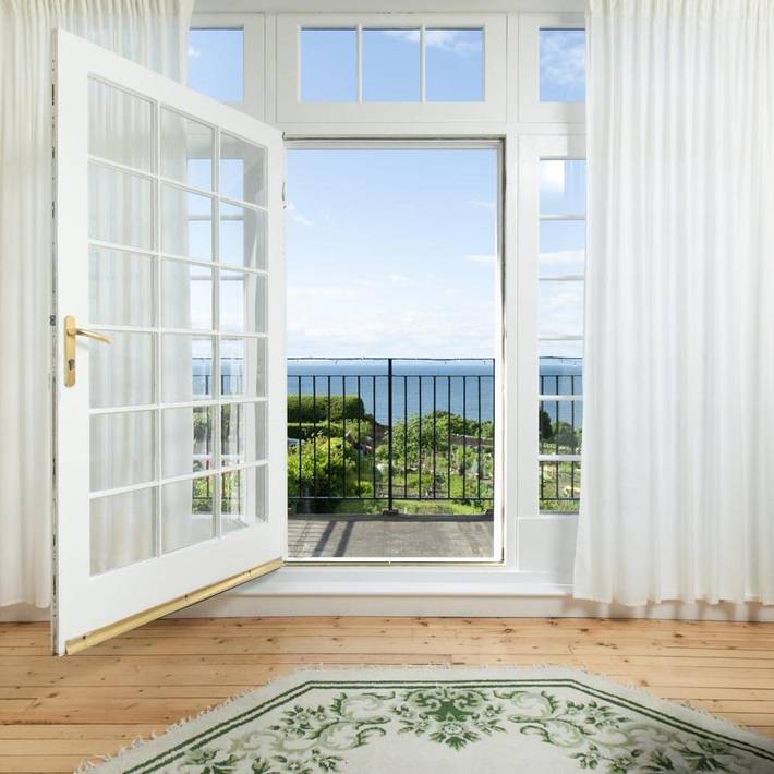 Holiday rental for 10 people, with Balcony and Terrace as well as Garden and View in Gullane