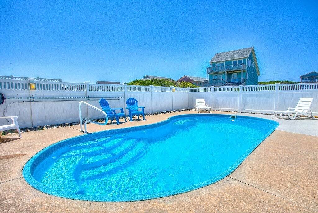 4073 Downtime * 2 Min Walk to Beach * Pool/Hot Tub in Kitty Hawk Beach, Kitty Hawk