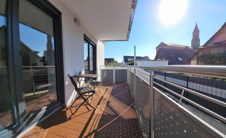 Ferienwohnung für 8 Personen, mit Balkon in Rheinstetten