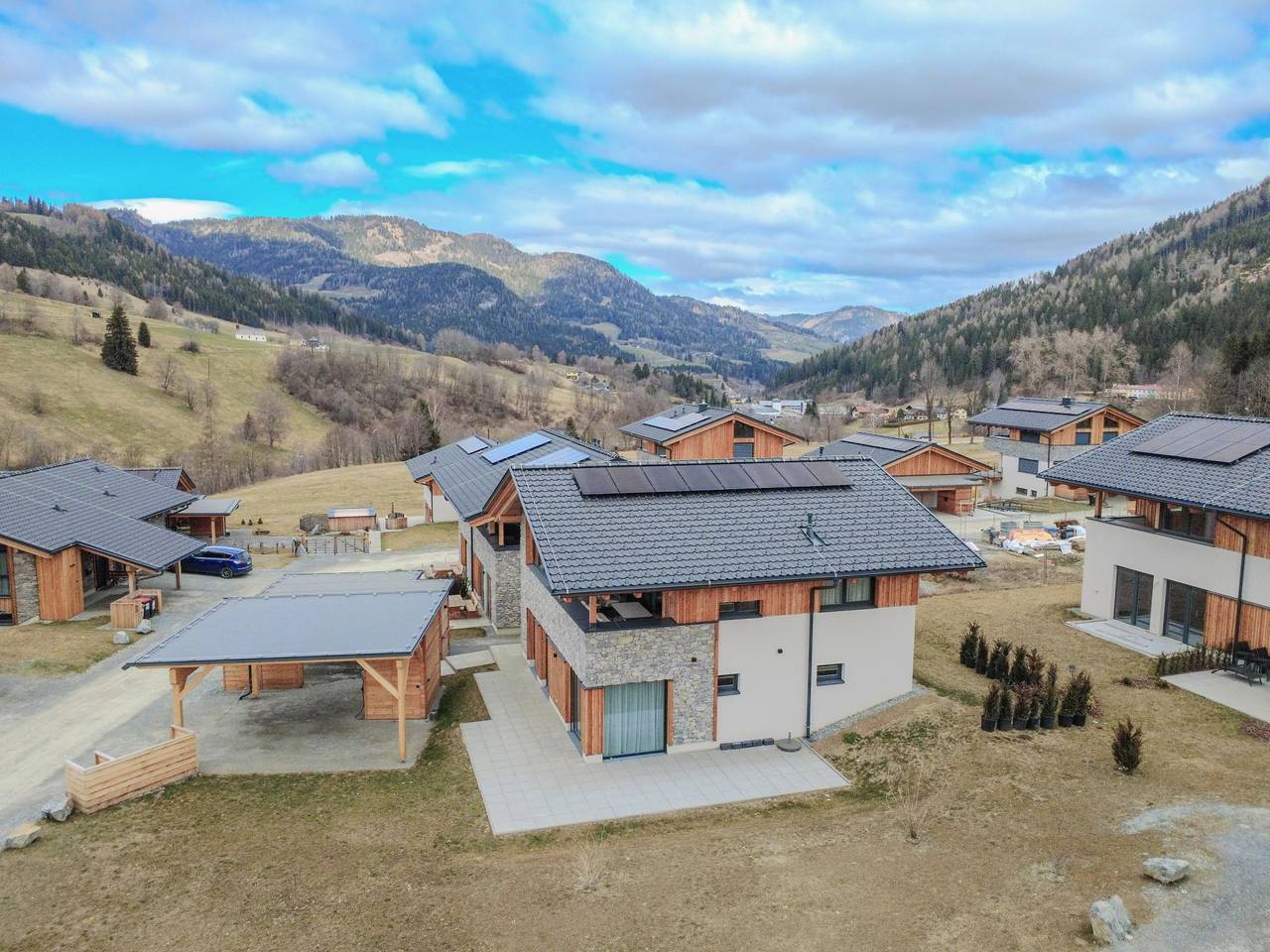 Schönes Ski-in-Ski-out-Chalet mit Spielzimmer in St. Lambrecht, Murau (Kreischberg)