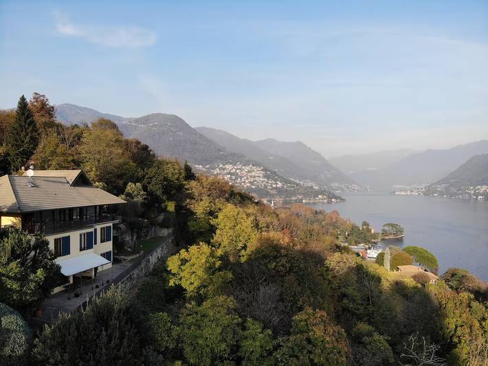 Villa für 10 Personen, mit Ausblick und Garten sowie Seeblick in Como - 2