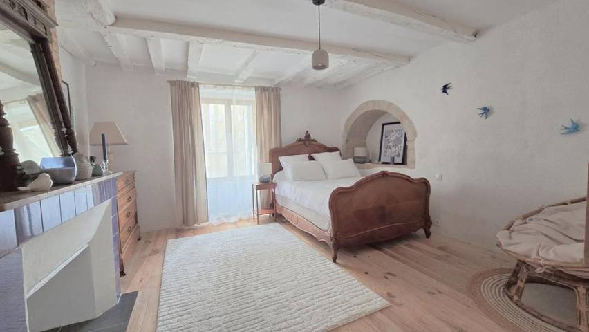 Location de vacances pour 6 personnes, avec jardin à Airvault