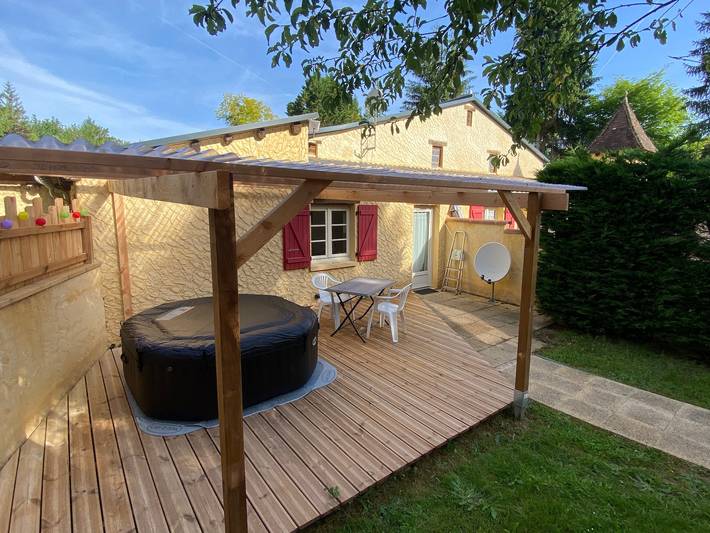 Maison de vacances pour 2 personnes, avec jardin ainsi que jacuzzi et bassin pour enfant - 1