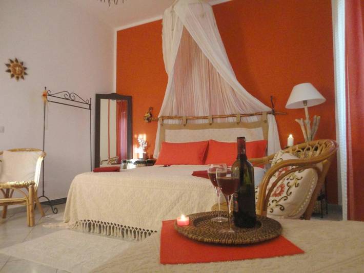 Chambre d’hôte pour 3 personnes, avec Terrasse et Jardin à Stintino
