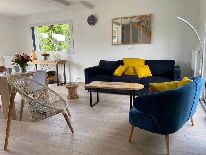 Maison de vacances pour 8 personnes, avec Terrasse et Jardin