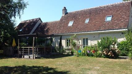 Chambre pour 2 personnes, avec jardin ainsi que sauna et jacuzzi en Indre-et-Loire