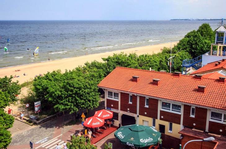 Bed & breakfast dla 6 osób, z sauna i basen oraz taras w Sopot