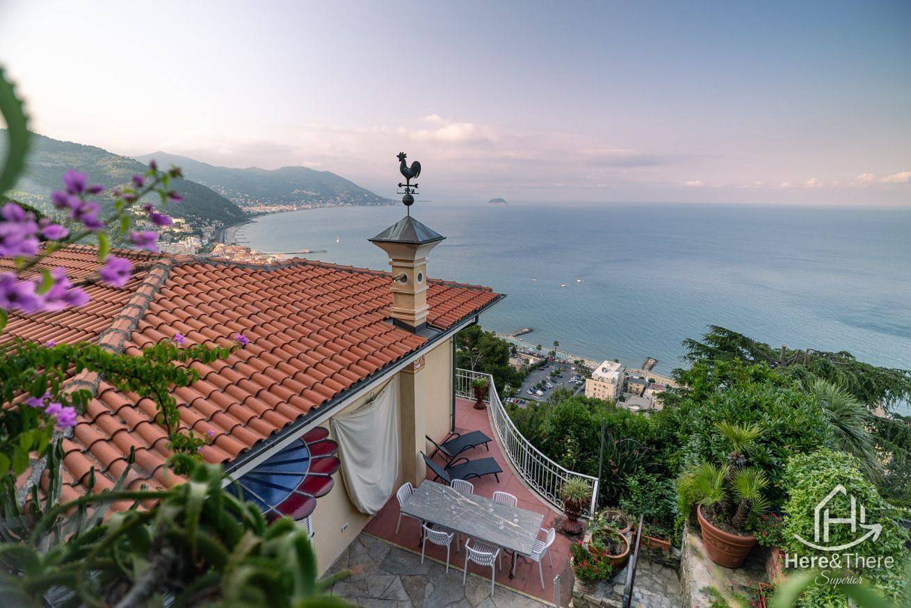 Appartement entier, [Villa du Golfe ] Vue Incroyable • Art • Détente in Laigueglia, Riviera di Ponente