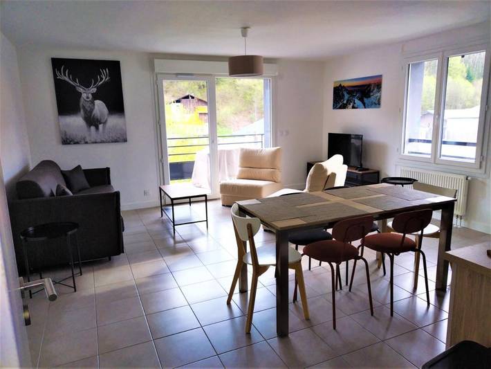 Appartement de vacances pour 6 personnes, avec vue et balcon