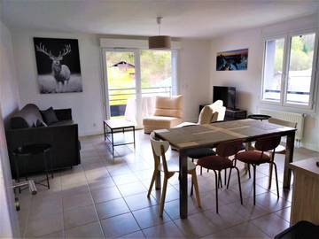 Gîte pour 6 personnes, avec balcon et vue dans Le Fayet (Saint-Gervais-les-Bains)