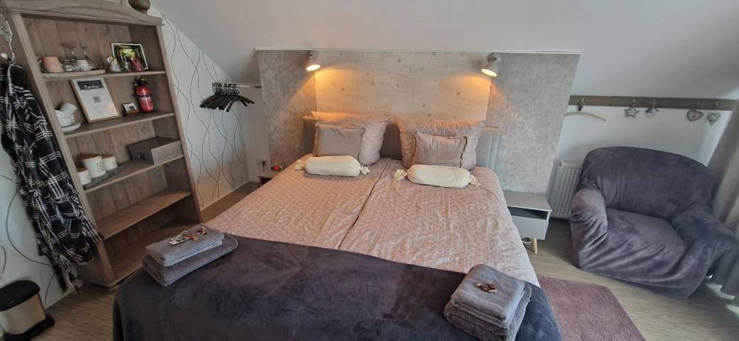 Ferienwohnung für 4 Personen, mit Terrasse und Garten sowie Ausblick in Rees - 4