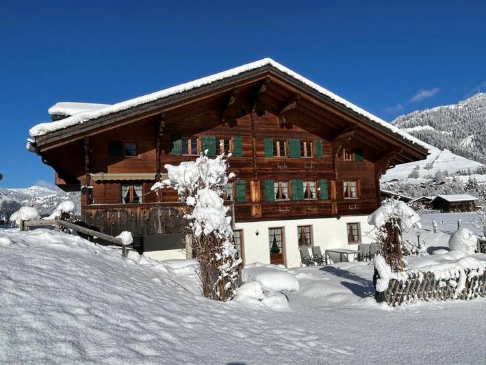 Chalet pour 4 personnes, avec terrasse et vue dans Gstaad - 2