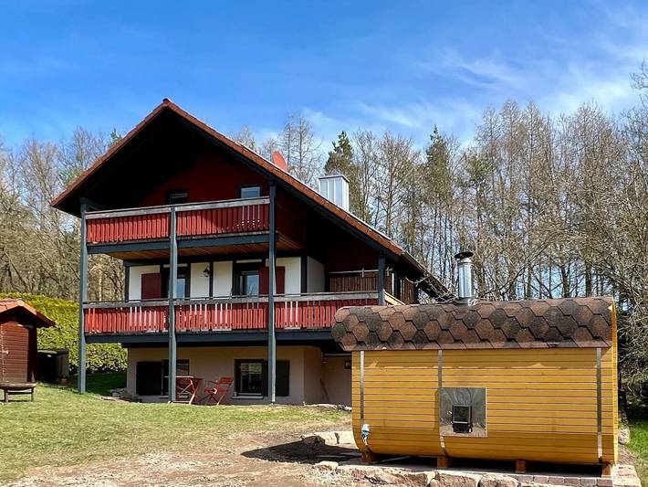 Ferienhaus für 4 Personen, mit Garten und Balkon, kinderfreundlich in Rhön-Hessen - 2