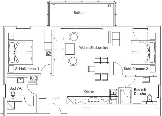 Ganze Wohnung, Villa Duene 4 - Strandfein in Binz in Ostseebad Binz, Binz
