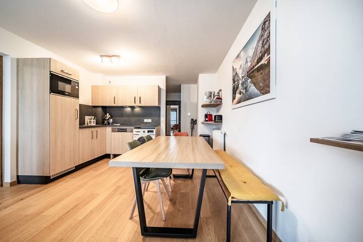 Appartement entier, Appartement au centre  « Les Soldannelles Bâtiment 2 Le B03 » : vue montagne, terrasse privée, Wi-Fi in Chatel, Les Portes du Soleil