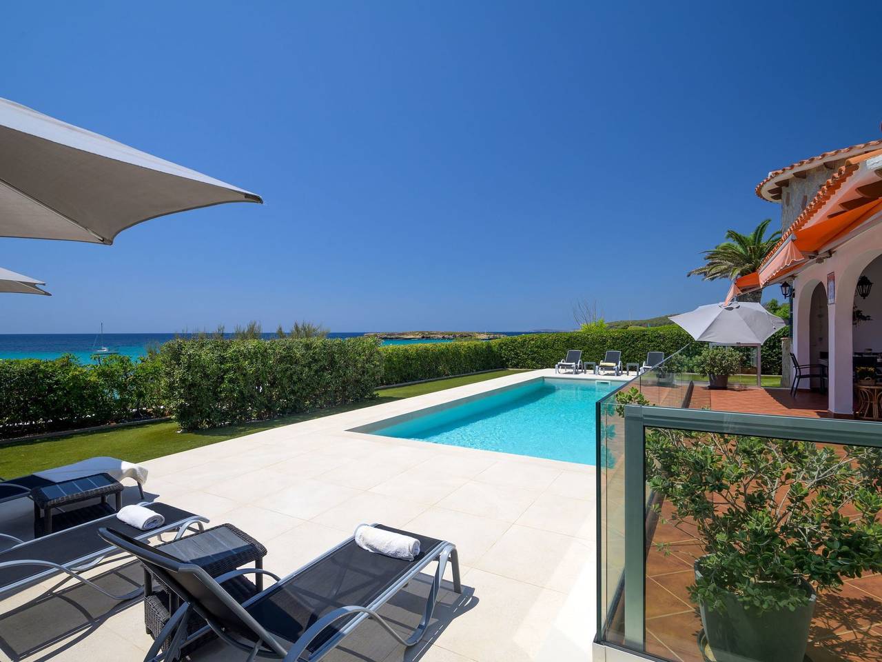 Villa Ponti A5 - direkt am Meer in Santo Tomas, Es Migjorn Gran