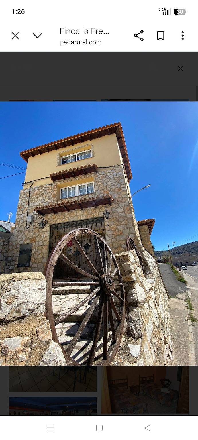La murallita de Aroa in Cañete, Cuenca Provinz