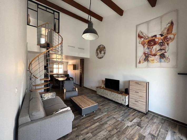 Appartement de vacances pour 8 personnes, avec jardin, animaux acceptés