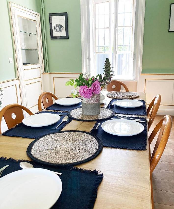 Location de vacances pour 10 personnes, avec vue et jardin, animaux acceptés à Léhon - 2