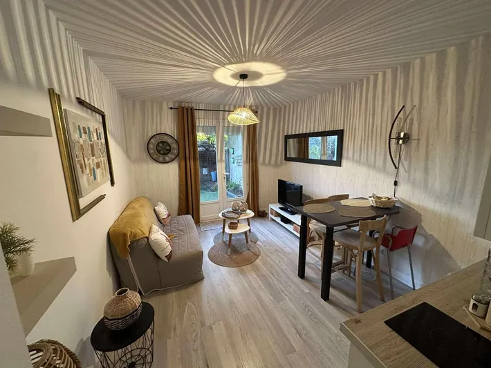 Apartamento de vacaciones para 4 personas, con terraza y jardín - 1