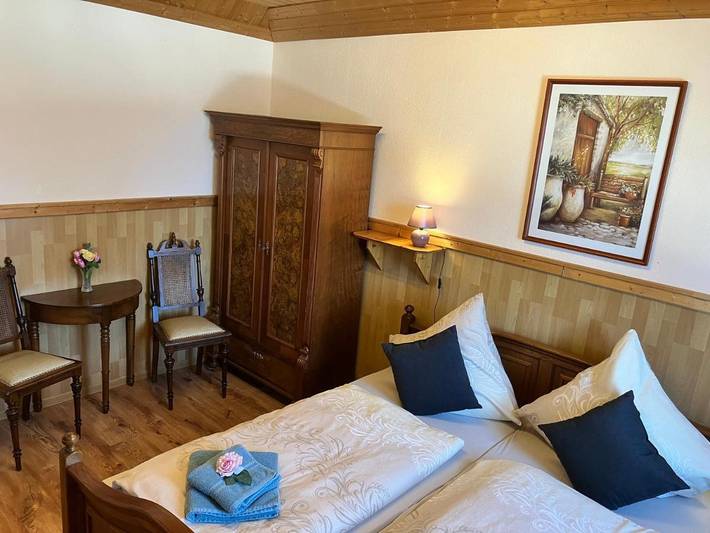 Ferienwohnung für 2 Personen, mit Terrasse und Ausblick