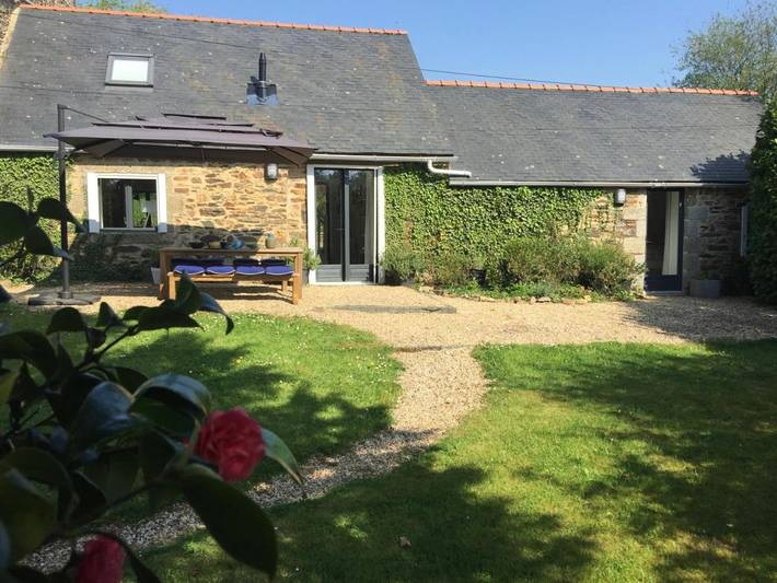 Appartement de vacances pour 2 personnes, avec Terrasse ainsi que Jardin et Vue