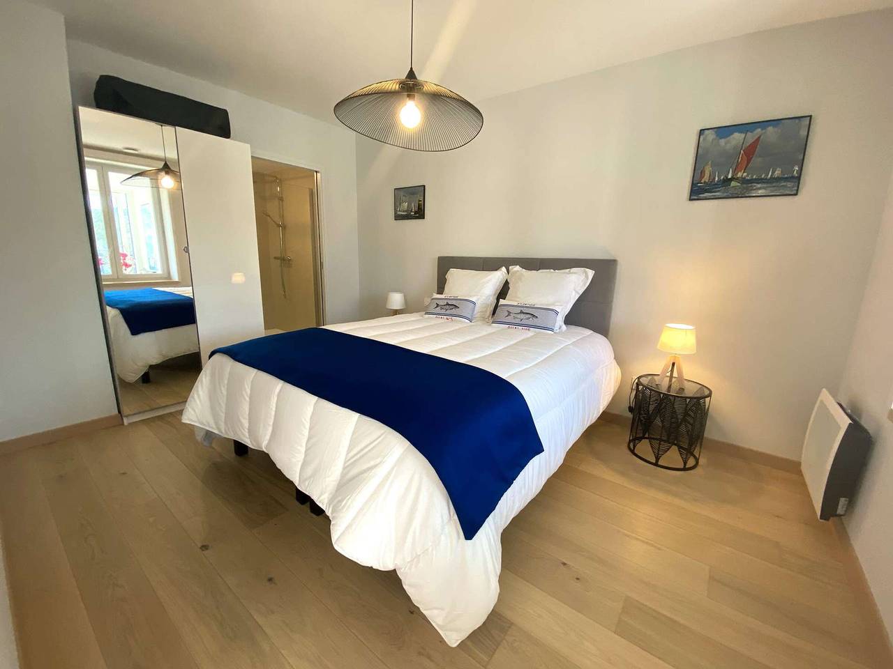 Apartamento entero, La Forêt-Fouesnant, apartamento nuevo, céntrico, cerca de golf, aparcamiento privado in La Forêt-Fouesnant, Côte de Cornouaille