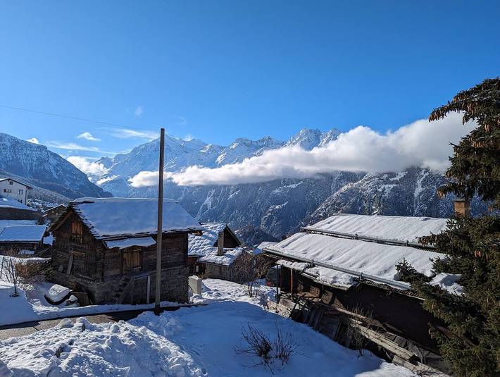 Ganze Ferienwohnung, Ferienwohnung Olympia - 4-Bettwohnung in Grächen, Walliser Alpen