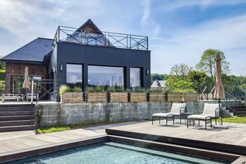 Villa pour 10 Personnes dans Sainte-Famille-en-Auge, Calvados, Photo 1