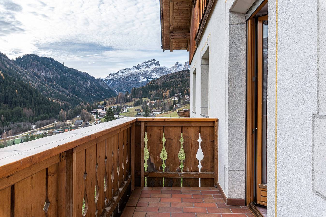 Ganze Wohnung, Ferienwohnung 'Ciasa Alfred' mit Bergblick, Wlan & Balkon in La Villa, Abtei