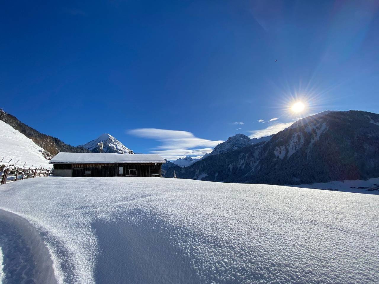 Moosbrugger Rosmarie - Haus Wohlsein - Zimmer Freude (1-2 Personen) in Schoppernau, Bregenzerwald