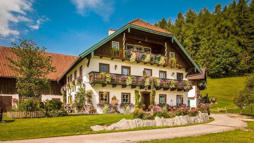 Ferienwohnung für 2 Personen, mit Garten und Balkon in Fuschl am See