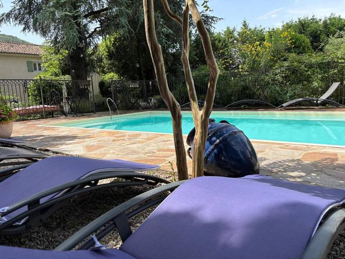 Gîte pour 2 personnes, avec jardin ainsi que piscine et jacuzzi à Le Poujol-sur-Orb - 3