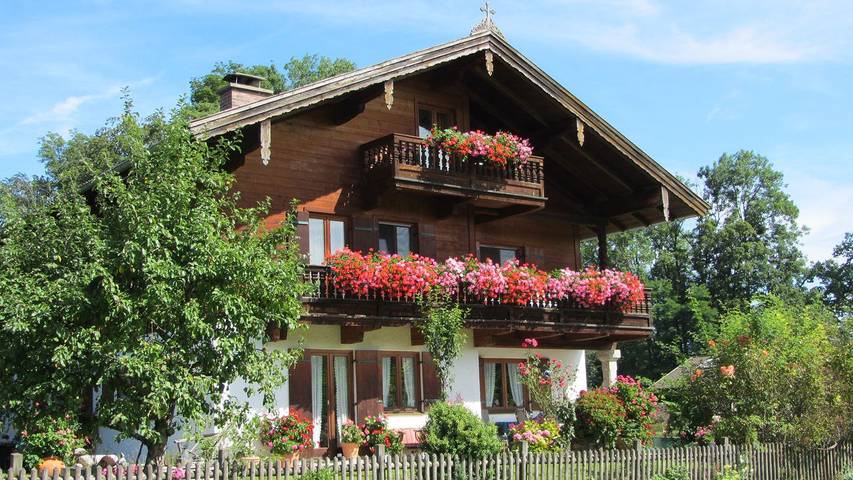 Ferienwohnung für 2 Personen, mit Balkon in Brannenburg