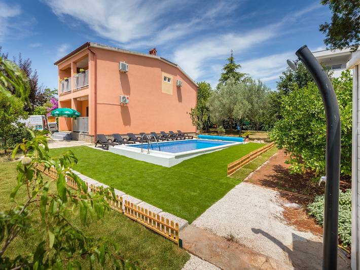 Villa für 8 Personen, mit Meerblick in Fazana