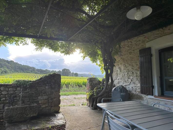 Location de vacances pour 4 personnes, avec jardin à Uchaux - 2