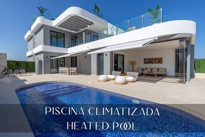 Chalet para 8 personas, con piscina y jardín, Se admiten mascotas en Campo de Cartagena - 3