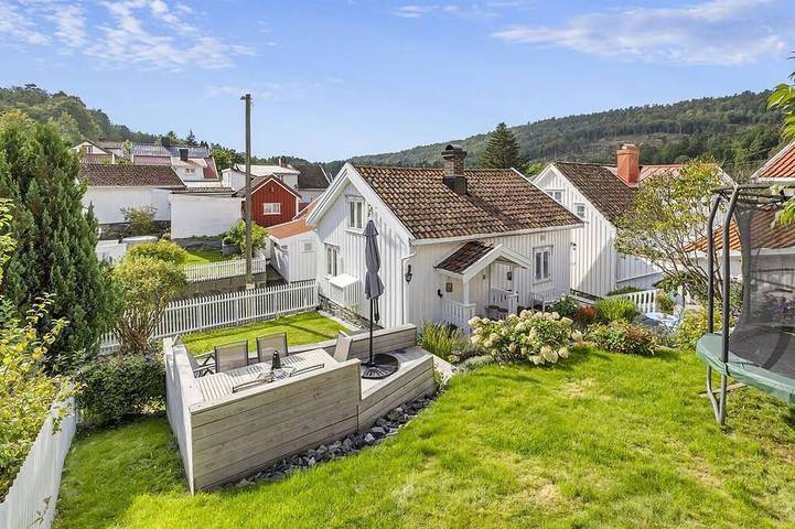Ferienhaus für 5 Personen, mit Garten in Tvedestrand