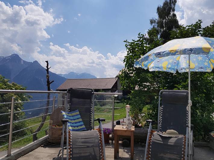 Entire vacation apartment, Ferienwohnung Tschlin Chasa La Resgia - Ferienwohnung für max. 6 Personen, 110m2 in Tschlin, Valsot
