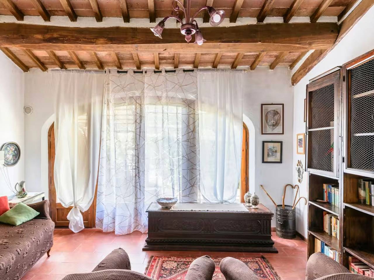 'Arco - Antiche Dimore' mit Gemeinschaftspool, Wlan und Klimaanlage in Murlo, Siena Provinz