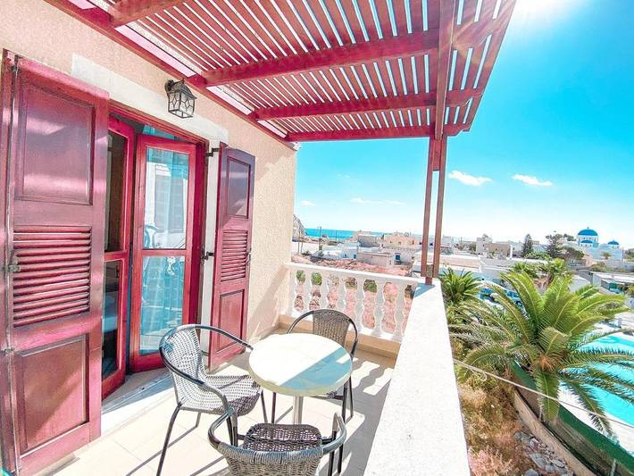 Chambre d’hôte pour 2 personnes, avec terrasse à Perissa - 2