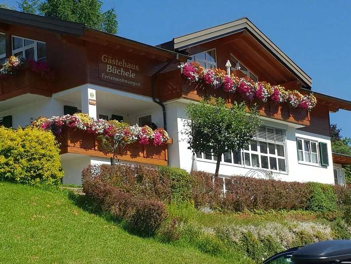 Ferienhaus für 2 Personen, mit Garten und Balkon im Kleinwalsertal