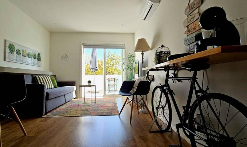 Apartamento para 2 personas, con terraza y vistas en Vila Nova de Famalicão