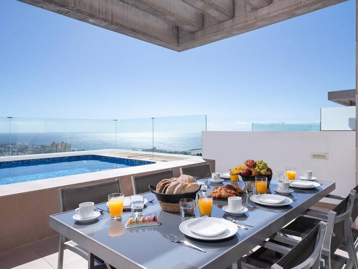 Ferienhaus für 6 Personen, mit Pool und Meerblick sowie Garten auf den Kanaren - 2