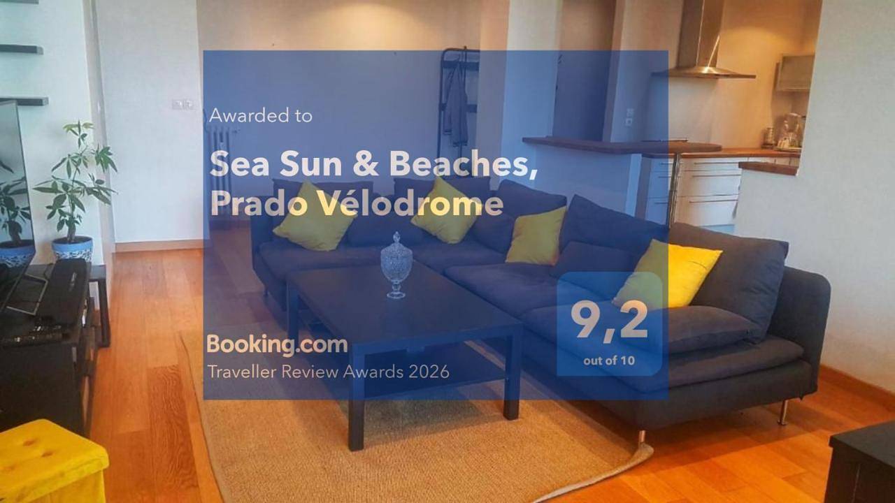 Appartement de vacances entier, Sea Sun & Beaches, Prado Vélodrome in Marseille, Région de Marseille